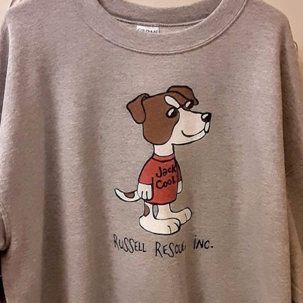 RUSSELL RESCUE, INC XL HEAVYWEIGHT SWEAT SHIRT  (CAN BE UNISEX!)